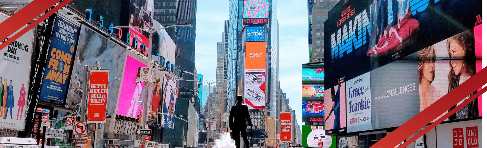 Startup using cost-effective outdoor advertising like hoardings and transit ads to gain visibility