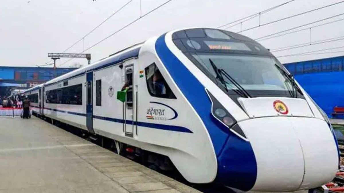 Vande Bharat Express advertising with train wraps, seat branding, and digital screens for brand promotion in India