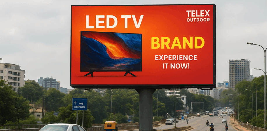 Gantry branding in Bangalore highways